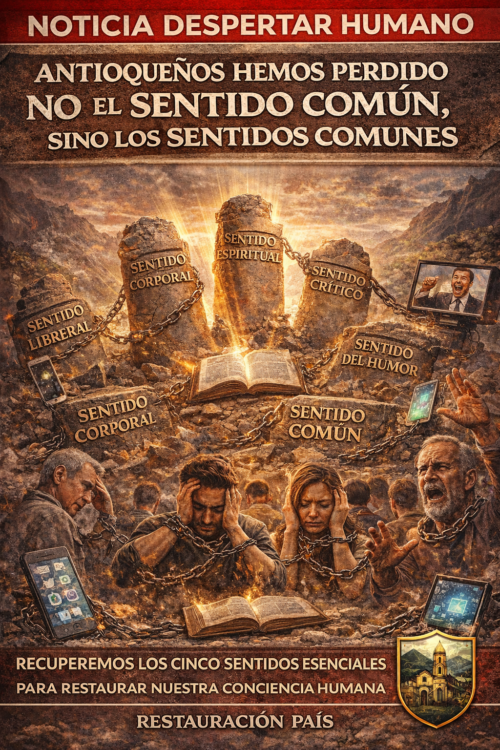 Antioqueños y la pérdida de los sentidos comunes: un llamado al despertar humano