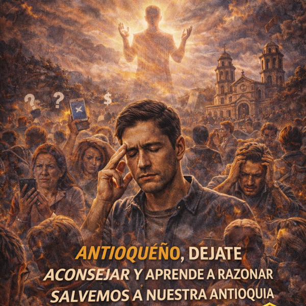 Despierta y razona”: llamado a la conciencia para salvar a Antioquia