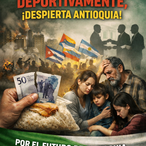 “No vote deportivamente”: Restauración País llama a un voto consciente para proteger el futuro de Antioquia